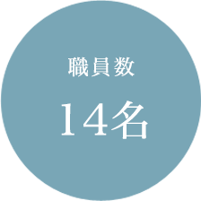 職員数14名