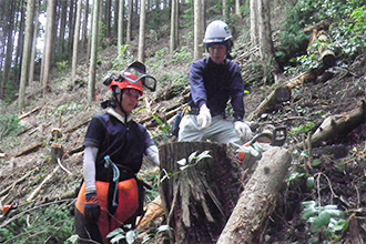 森町の山を元気にする仕事