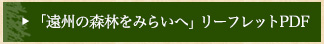 「遠州の森林をみらいへ」リーフレットPDF